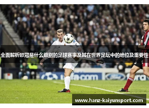 全面解析欧冠是什么级别的足球赛事及其在世界足坛中的地位及重要性